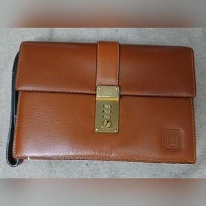 Dunhill Vintage Umi Tan Leather Men's Bag